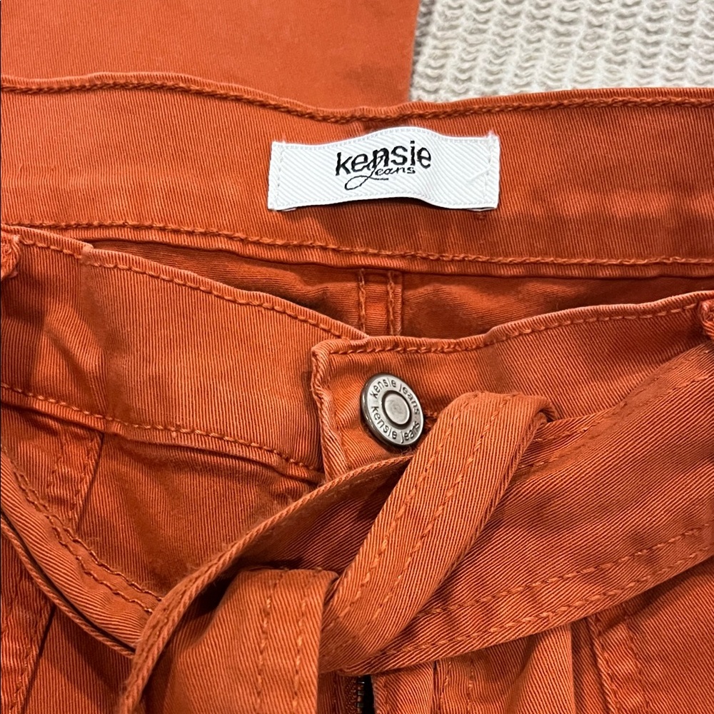 Size 4/27 Kenzie Orange Cotton pants